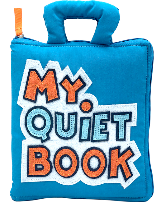 My Quiet Book for Toddlers [Blue & Orange]