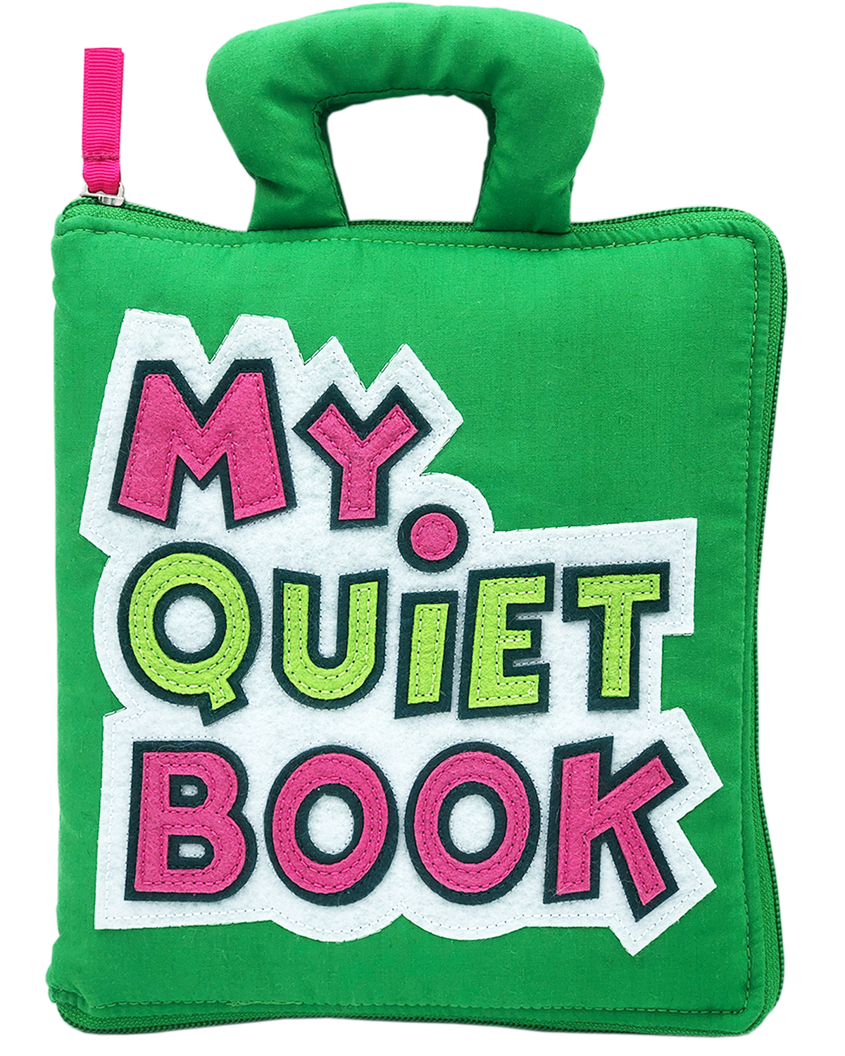 My Quiet Book for Toddlers [Green & Pink]
