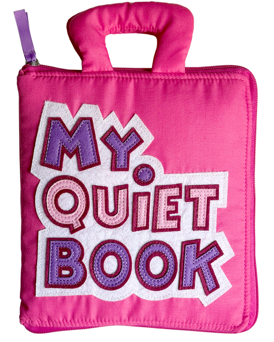 My Quiet Book for Toddlers [Pink & Purple]