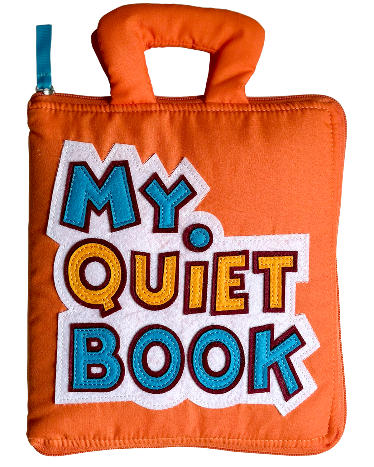 My Quiet Book for Toddlers [Orange & Blue]