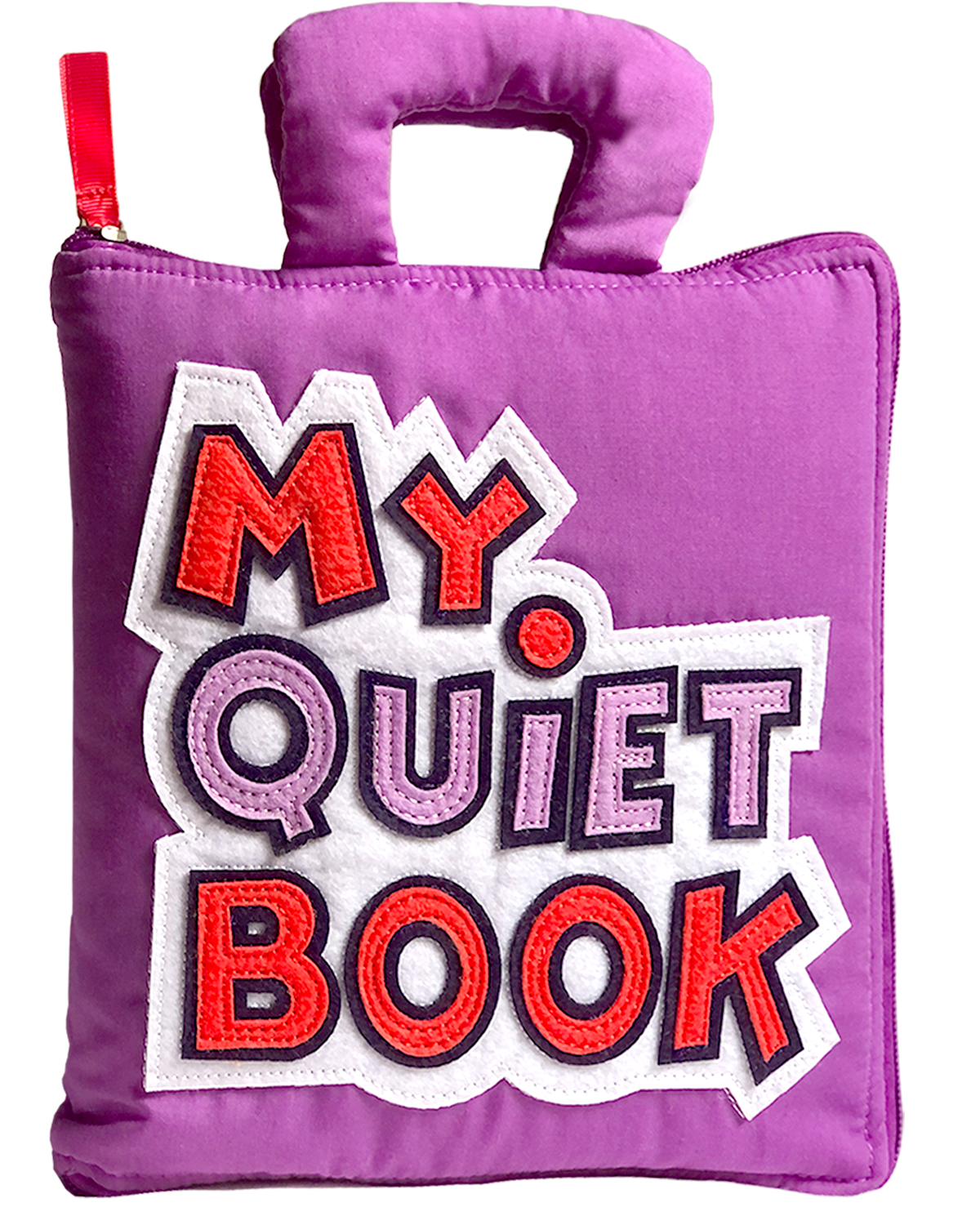 My Quiet Book for Toddlers [Purple & Red]