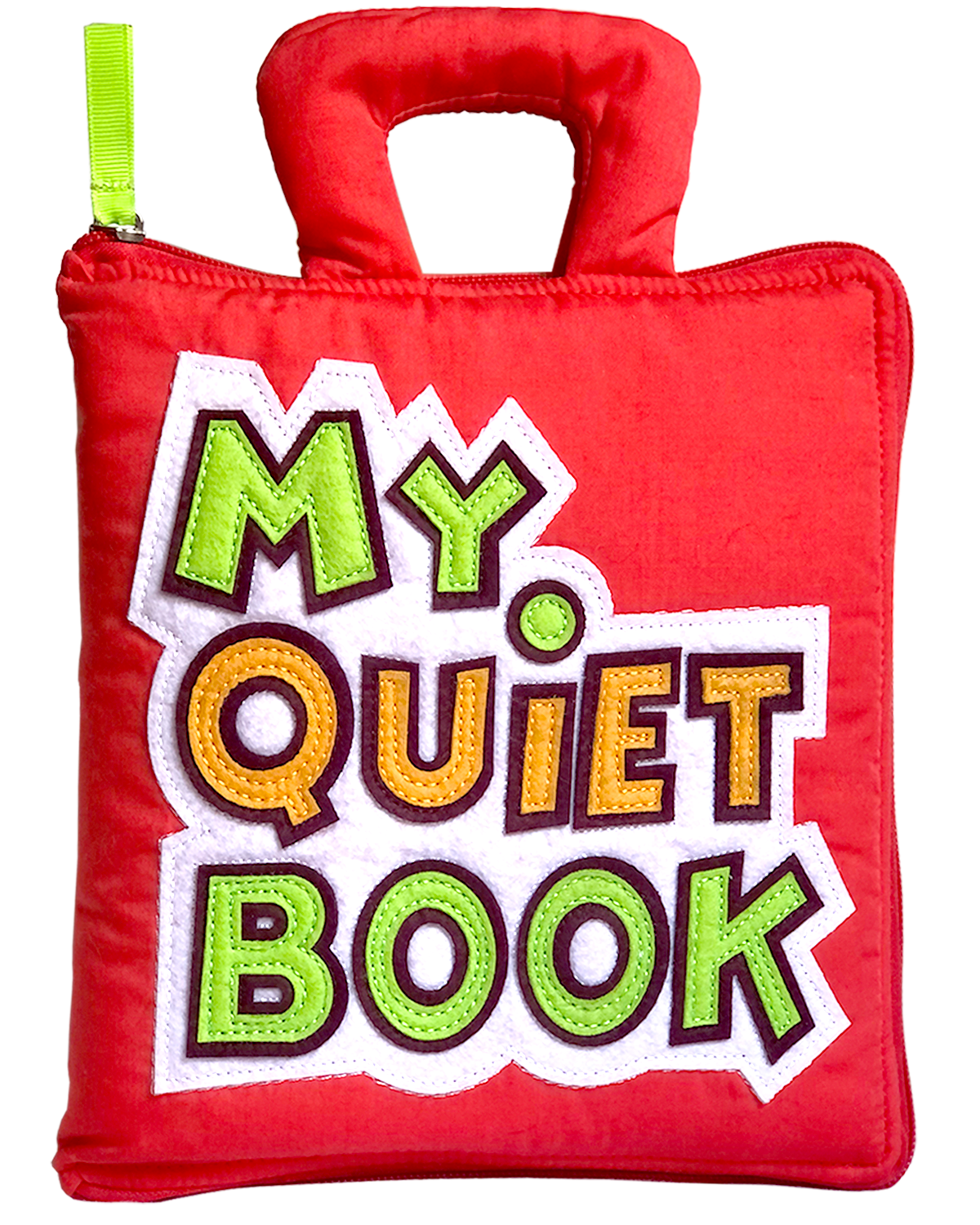 My Quiet Book for Toddlers [Red & Green]
