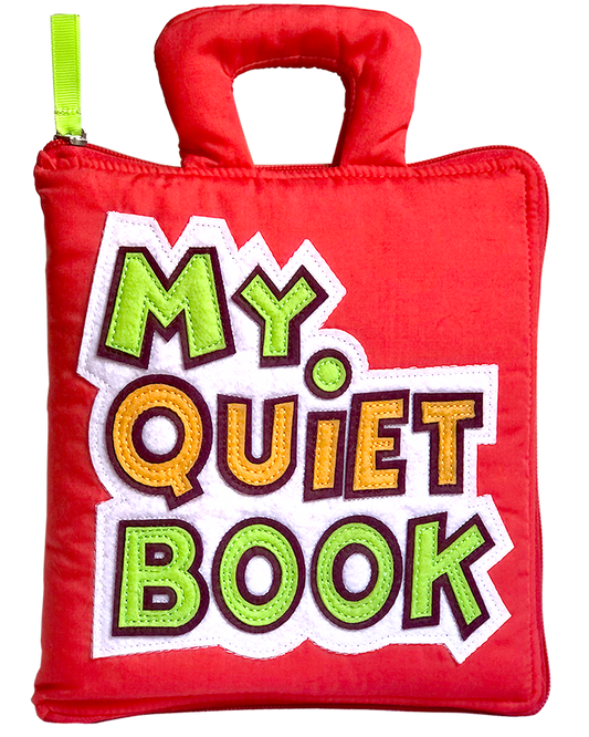 My Quiet Book for Toddlers [Red & Green]